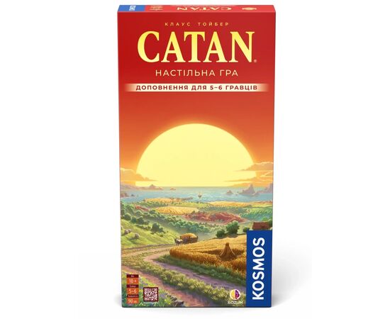 Настільна гра Rozum Catan Доповнення для 5-6 гравців (R101UA)