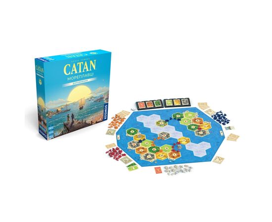 Настольная игра Rozum Catan Мореходы (R102UA), изображение 2 Настольная игра Rozum Catan Мореходы (R102UA), изображение 2