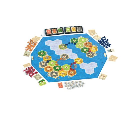 Настольная игра Rozum Catan Мореходы (R102UA), изображение 3 Настольная игра Rozum Catan Мореходы (R102UA), изображение 3