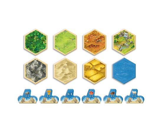 Настольная игра Rozum Catan Мореходы (R102UA), изображение 6 Настольная игра Rozum Catan Мореходы (R102UA), изображение 6
