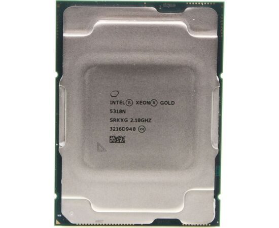 Процесор серверний Dell Xeon Gold 5318N 2.1G, 24C/48T, 11.2GT/s, 36M Cache, Turbo, HT (150W) (338-CCDI)