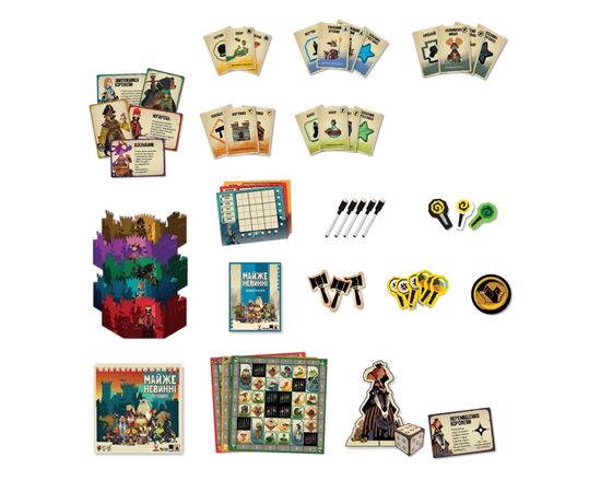 Настольная игра Geekach Games Почти невинные (Almost Innocent) (укр.) (GKCH182ai), изображение 5 Настольная игра Geekach Games Почти невинные (Almost Innocent) (укр.) (GKCH182ai), изображение 5