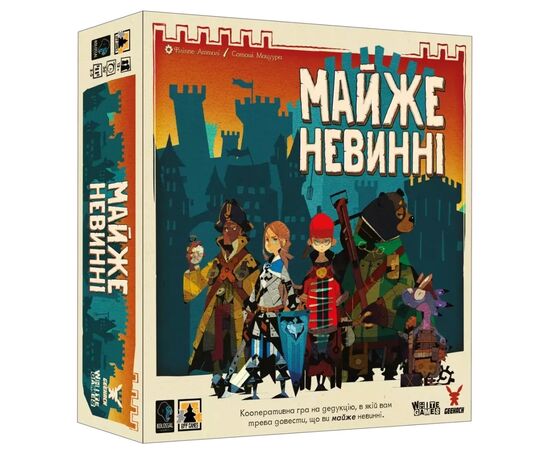 Настольная игра Geekach Games Почти невинные (Almost Innocent) (укр.) (GKCH182ai)