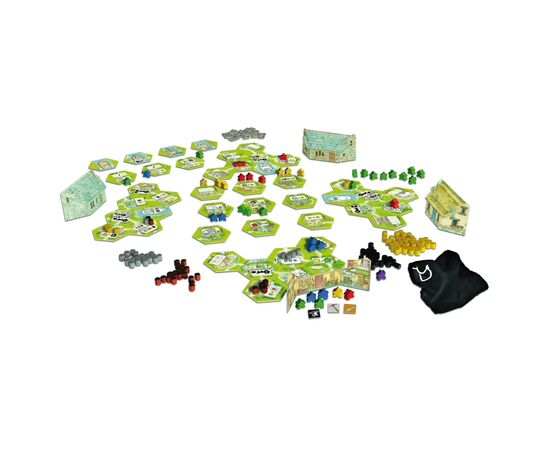 Настольная игра WoodCat Keyflower (укр.) (W0048), изображение 3 Настольная игра WoodCat Keyflower (укр.) (W0048), изображение 3