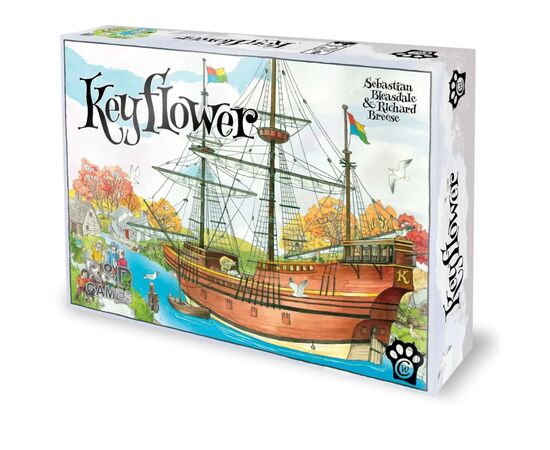 Настольная игра WoodCat Keyflower (укр.) (W0048), изображение 7 Настольная игра WoodCat Keyflower (укр.) (W0048), изображение 7