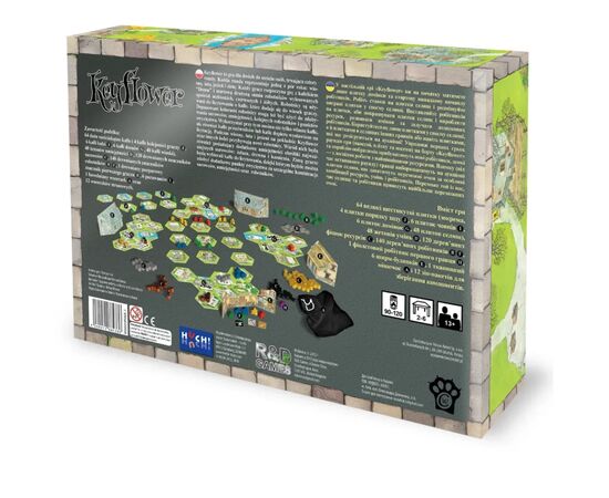 Настольная игра WoodCat Keyflower (укр.) (W0048), изображение 8 Настольная игра WoodCat Keyflower (укр.) (W0048), изображение 8