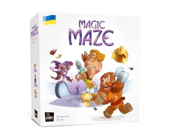 Настільна гра WoodCat Magic Maze (укр.) (W0013)
