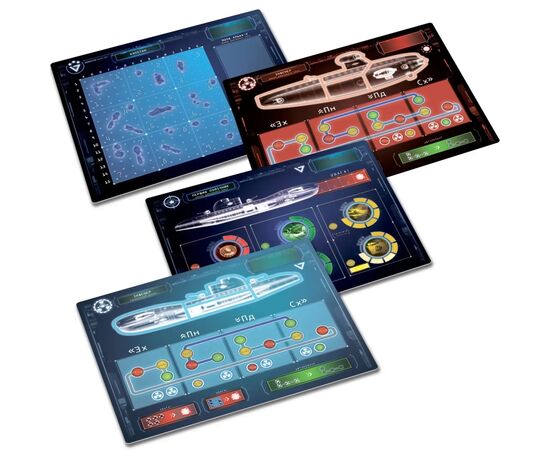 Настольная игра WoodCat Капитан СОНАР (Captain Sonar) (укр.) (ВР_КС), изображение 2 Настольная игра WoodCat Капитан СОНАР (Captain Sonar) (укр.) (ВР_КС), изображение 2