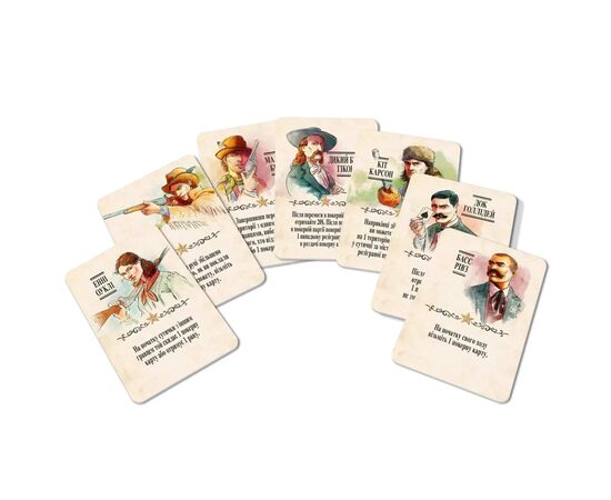 Настольная игра WoodCat Легенды Дикого Запада (Western Legends) (укр.) (W0016), изображение 4