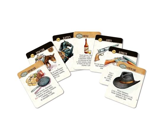 Настольная игра WoodCat Легенды Дикого Запада (Western Legends) (укр.) (W0016), изображение 5
