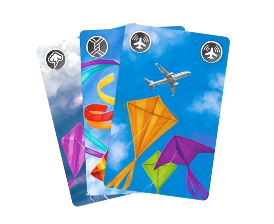 Настольная игра WoodCat Воздушные змеи (Kites) (укр.) (W0036), изображение 3 Настольная игра WoodCat Воздушные змеи (Kites) (укр.) (W0036), изображение 3