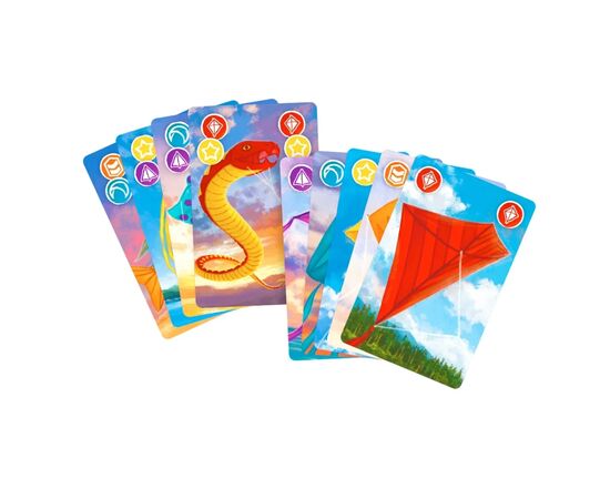 Настольная игра WoodCat Воздушные змеи (Kites) (укр.) (W0036), изображение 5 Настольная игра WoodCat Воздушные змеи (Kites) (укр.) (W0036), изображение 5