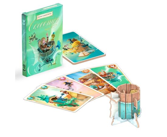 Настольная игра WoodCat Селестия. Новые горизонты (Celestia: A Little Initiative) (укр.) (W0021), изображение 2 Настольная игра WoodCat Селестия. Новые горизонты (Celestia: A Little Initiative) (укр.) (W0021), изображение 2