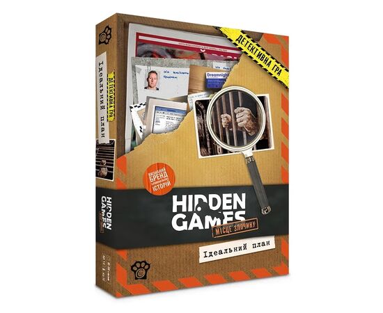 Настільна гра WoodCat Таємничі історії: справа 1 (Hidden Games Tatort: Ein perfekter Plan) (укр.) (W0051)