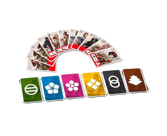 Настольная игра WoodCat Тенно (Tenno) (укр.) (W0026), изображение 2 Настольная игра WoodCat Тенно (Tenno) (укр.) (W0026), изображение 2