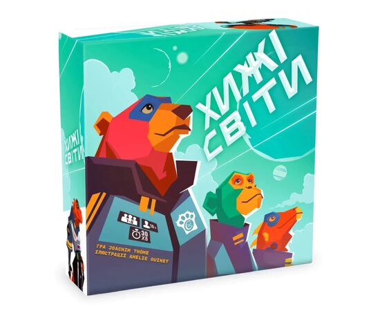Настільна гра WoodCat Хижі Світи (Wild Space) (укр.) (ВР_ХС)