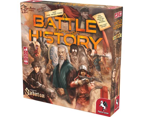 Настольная игра Pegasus Spiele Битва сквозь историю: Приключение с Sabaton (A Battle Through History: An Adventure With Sabaton (PS200), изображение 6 Настольная игра Pegasus Spiele Битва сквозь историю: Приключение с Sabaton (A Battle Through History: An Adventure With Sabaton (PS200), изображение 6