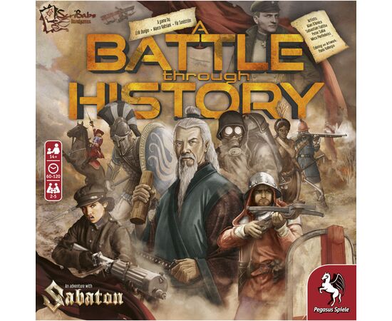 Настольная игра Pegasus Spiele Битва сквозь историю: Приключение с Sabaton (A Battle Through History: An Adventure With Sabaton (PS200), изображение 7 Настольная игра Pegasus Spiele Битва сквозь историю: Приключение с Sabaton (A Battle Through History: An Adventure With Sabaton (PS200), изображение 7