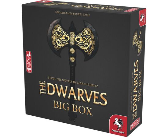 Настольная игра Pegasus Spiele Гномы: Большая коробка (The Dwarves Big Box) (англ.) (PS152), изображение 6