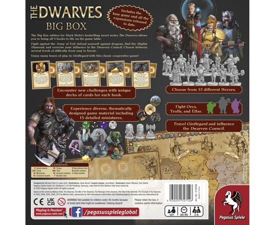 Настольная игра Pegasus Spiele Гномы: Большая коробка (The Dwarves Big Box) (англ.) (PS152), изображение 8