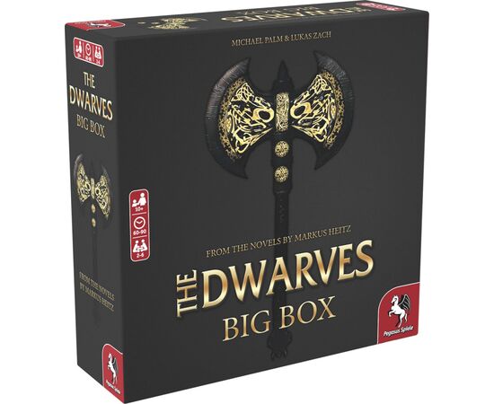 Настільна гра Pegasus Spiele Гноми: Велика коробка (The Dwarves Big Box) (англ.) (PS152)