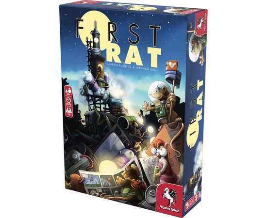 Настольная игра Pegasus Spiele Первая Крыса (First Rat) (англ.) (PS127), изображение 7 Настольная игра Pegasus Spiele Первая Крыса (First Rat) (англ.) (PS127), изображение 7