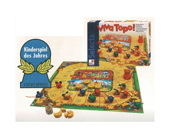 Настольная игра Pegasus Spiele Сырный край (Viva Topo!) (англ.) (PS154), изображение 2 Настольная игра Pegasus Spiele Сырный край (Viva Topo!) (англ.) (PS154), изображение 2