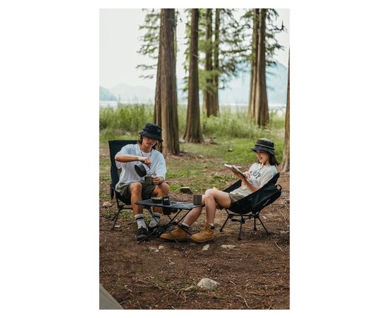 Кресло складное Naturehike Clamshell 001 Triangle Folding Moon Chair Чорне (6975641880608), изображение 4 Кресло складное Naturehike Clamshell 001 Triangle Folding Moon Chair Чорне (6975641880608), изображение 4