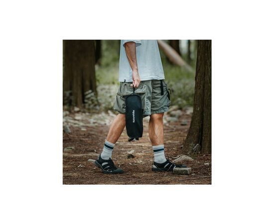 Кресло складное Naturehike Clamshell 001 Triangle Folding Moon Chair Чорне (6975641880608), изображение 6 Кресло складное Naturehike Clamshell 001 Triangle Folding Moon Chair Чорне (6975641880608), изображение 6