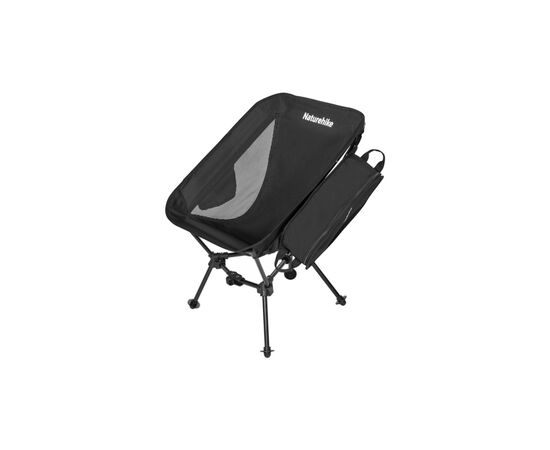 Кресло складное Naturehike Clamshell 001 Triangle Folding Moon Chair Чорне (6975641880608)