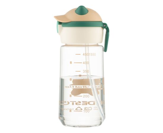Пляшка для води Ardesto Bear 550мл зелений (AR2255BE), зображення 2 Пляшка для води Ardesto Bear 550мл зелений (AR2255BE), зображення 2