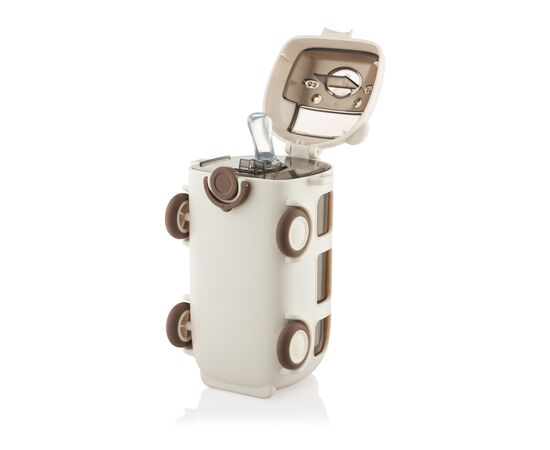 Пляшка для води Ardesto Bear Bus 500мл білий (AR2250BE), зображення 5 Пляшка для води Ardesto Bear Bus 500мл білий (AR2250BE), зображення 5