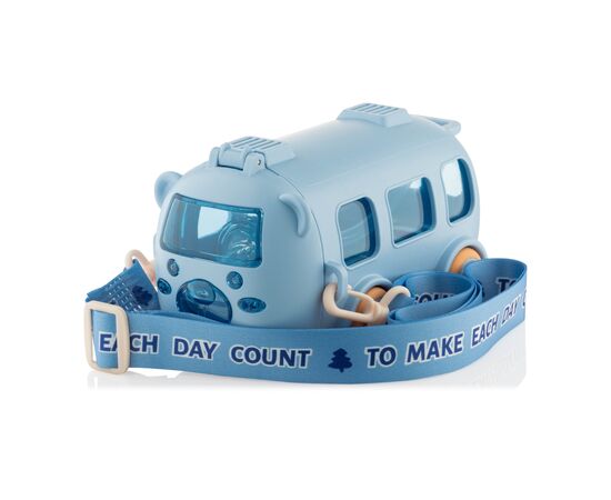 Пляшка для води Ardesto Bear Bus 500мл блакитний (AR2250BB), зображення 2 Пляшка для води Ardesto Bear Bus 500мл блакитний (AR2250BB), зображення 2
