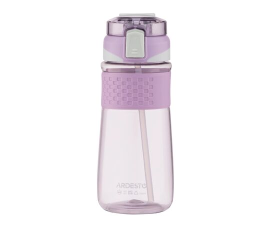 Пляшка для води Ardesto Energy 700мл фіолетовий (AR2270PV), зображення 5 Пляшка для води Ardesto Energy 700мл фіолетовий (AR2270PV), зображення 5