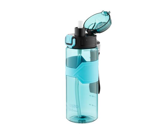 Пляшка для води Ardesto Fitness 800мл блакитний (AR2280EB), зображення 5 Пляшка для води Ardesto Fitness 800мл блакитний (AR2280EB), зображення 5