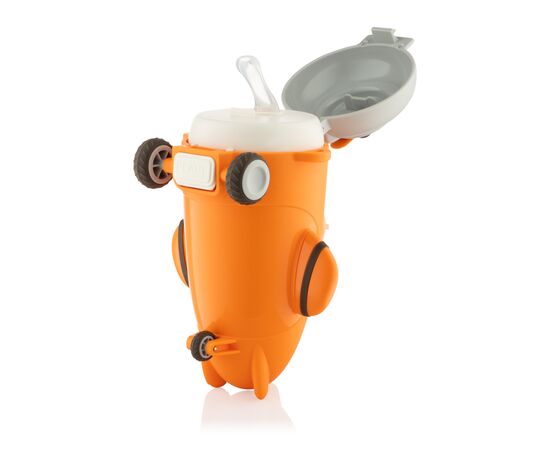 Пляшка для води Ardesto Plane 550мл помаранчевий (AR2255RO), зображення 5 Пляшка для води Ardesto Plane 550мл помаранчевий (AR2255RO), зображення 5