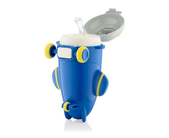 Пляшка для води Ardesto Plane 550мл синій (AR2255RB), зображення 5 Пляшка для води Ardesto Plane 550мл синій (AR2255RB), зображення 5