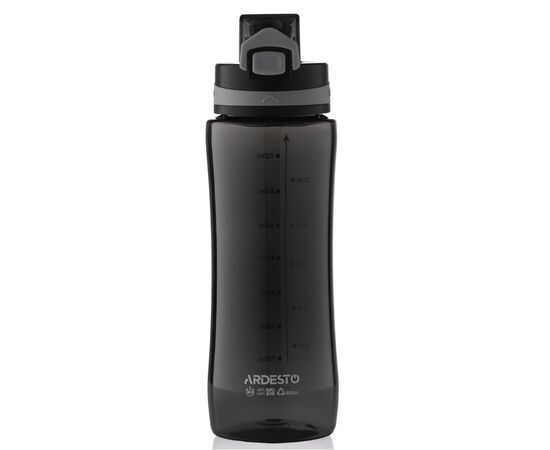 Бутылка для воды Ardesto Purity 800мл чорний (AR2280PR)
