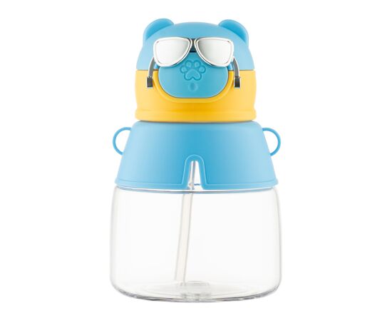 Пляшка для води Ardesto Space 550мл блакитний (AR2255SB), зображення 3 Пляшка для води Ardesto Space 550мл блакитний (AR2255SB), зображення 3