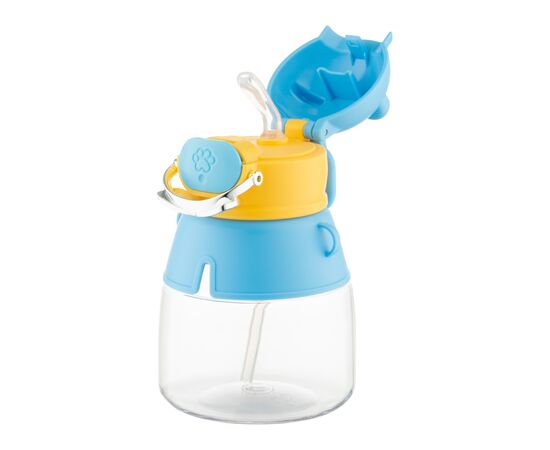 Пляшка для води Ardesto Space 550мл блакитний (AR2255SB), зображення 4 Пляшка для води Ardesto Space 550мл блакитний (AR2255SB), зображення 4