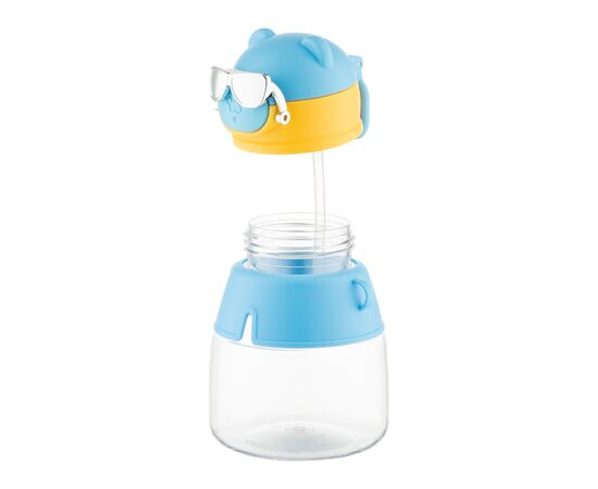 Пляшка для води Ardesto Space 550мл блакитний (AR2255SB), зображення 5 Пляшка для води Ardesto Space 550мл блакитний (AR2255SB), зображення 5