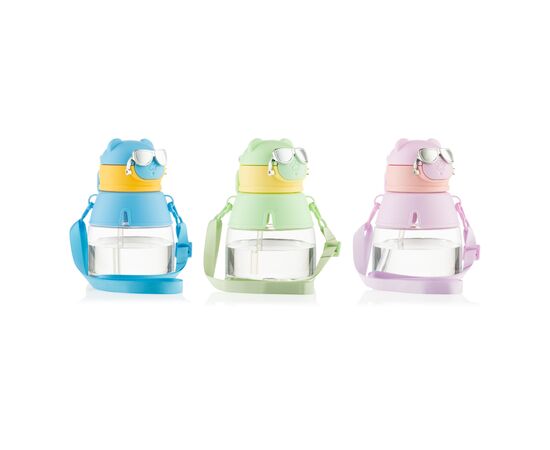 Пляшка для води Ardesto Space 550мл блакитний (AR2255SB), зображення 8 Пляшка для води Ardesto Space 550мл блакитний (AR2255SB), зображення 8