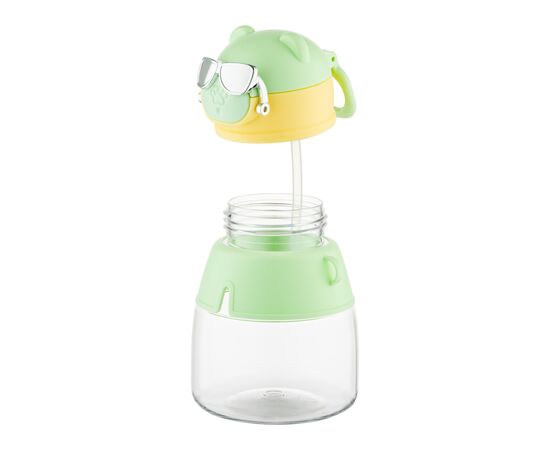 Пляшка для води Ardesto Space 550мл зелений (AR2255SG), зображення 5