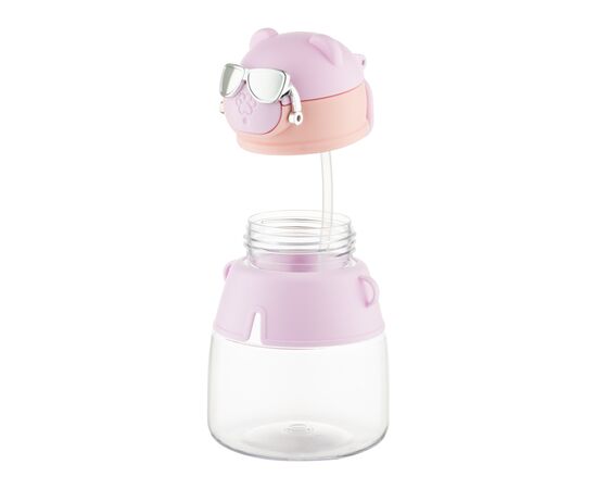 Пляшка для води Ardesto Space 550мл рожевий (AR2255SP), зображення 5 Пляшка для води Ardesto Space 550мл рожевий (AR2255SP), зображення 5