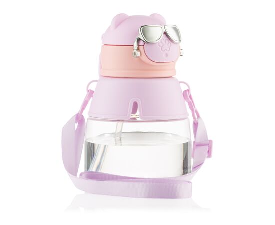 Пляшка для води Ardesto Space 550мл рожевий (AR2255SP), зображення 6 Пляшка для води Ardesto Space 550мл рожевий (AR2255SP), зображення 6