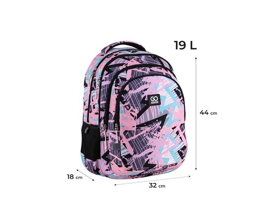 Рюкзак школьный GoPack Teens 162L-1 (GO25-162L-1), изображение 2 Рюкзак школьный GoPack Teens 162L-1 (GO25-162L-1), изображение 2