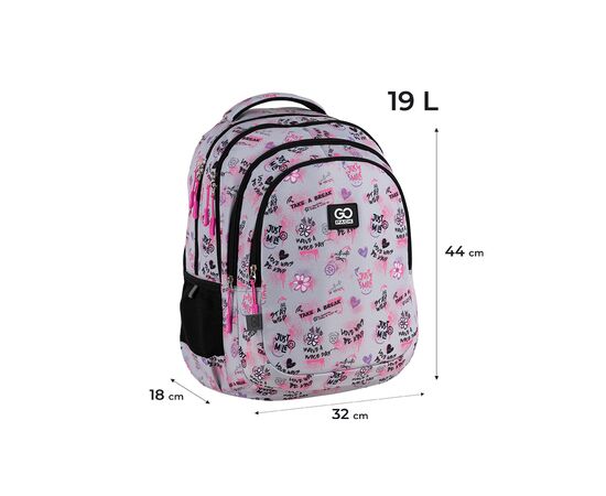 Рюкзак школьный GoPack Teens 162L-3 (GO25-162L-3), изображение 2 Рюкзак школьный GoPack Teens 162L-3 (GO25-162L-3), изображение 2