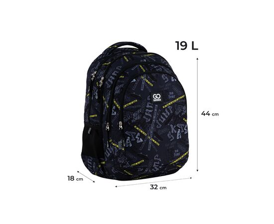 Рюкзак школьный GoPack Teens 162L-5 (GO25-162L-5), изображение 2 Рюкзак школьный GoPack Teens 162L-5 (GO25-162L-5), изображение 2