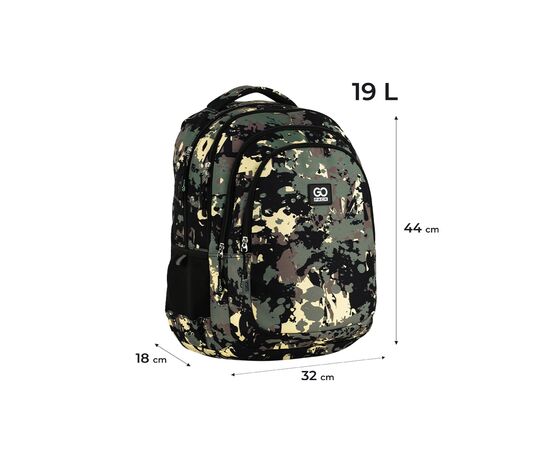 Рюкзак школьный GoPack Teens 162L-6 (GO25-162L-6), изображение 2 Рюкзак школьный GoPack Teens 162L-6 (GO25-162L-6), изображение 2