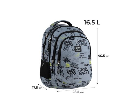 Рюкзак школьный GoPack Teens 162M-4 (GO25-162M-4), изображение 2 Рюкзак школьный GoPack Teens 162M-4 (GO25-162M-4), изображение 2